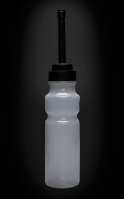 Sports drink bottle with a straw 750 ml